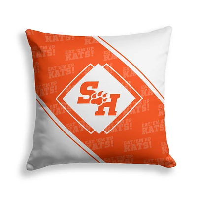 Pegasus Sam Houston State Bearkats 18" x 18" Diamond Boxed Decor Pillow