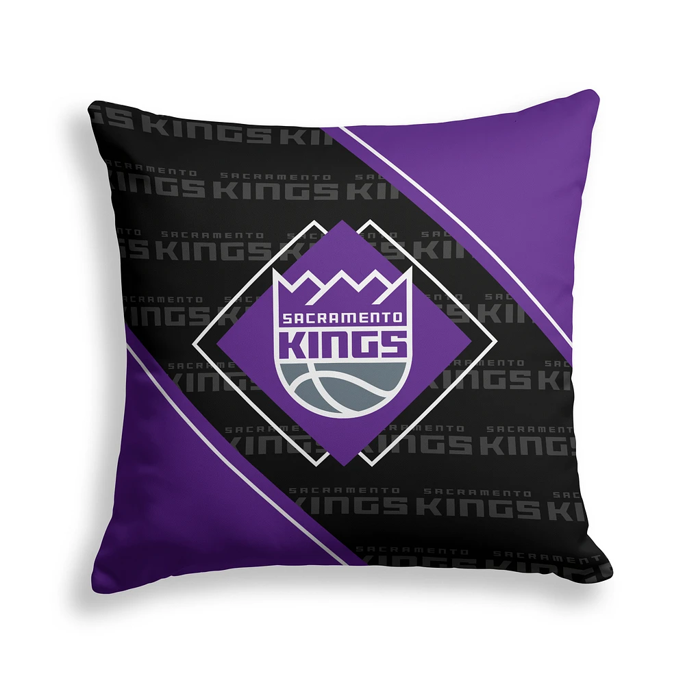 Pegasus Sacramento Kings 18" x 18" Diamond Boxed Decor Pillow