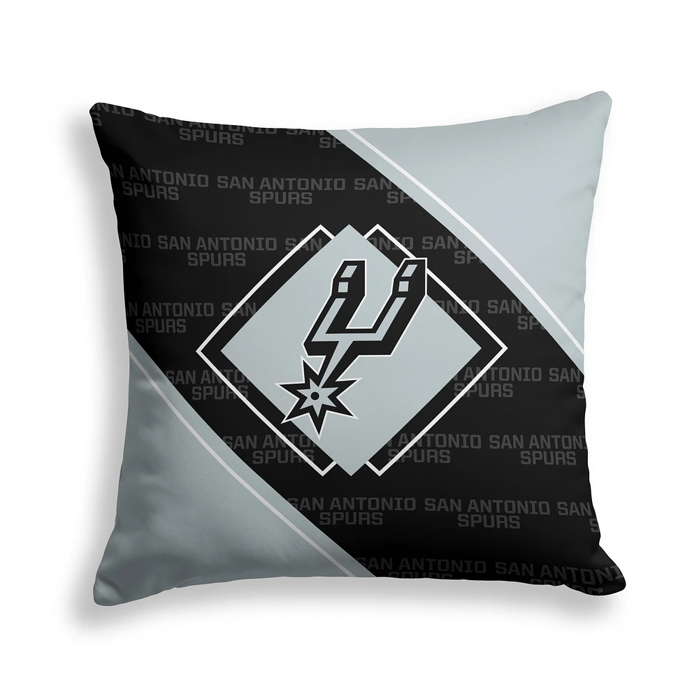 Pegasus San Antonio Spurs 18" x 18" Diamond Boxed Decor Pillow
