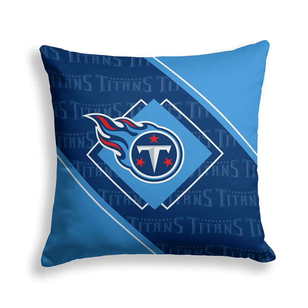 Pegasus Tennessee Titans 18" x 18" Diamond Boxed Decor Pillow