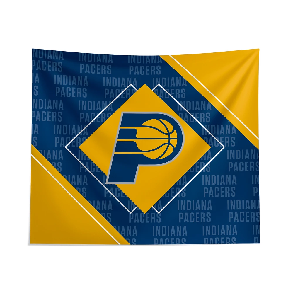 Pegasus Indiana Pacers 51" x 60" Diamond Boxed Wall Tapestry