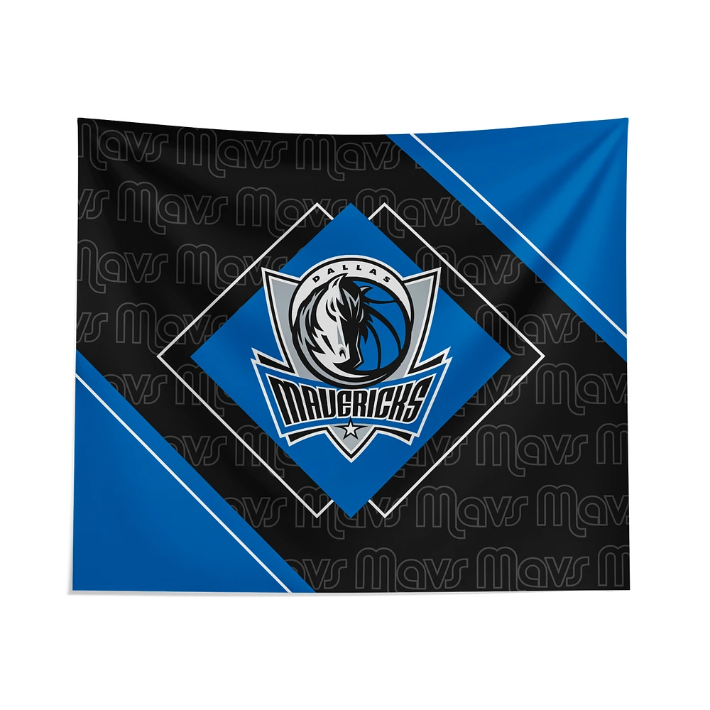 Pegasus Dallas Mavericks 51" x 60" Diamond Boxed Wall Tapestry