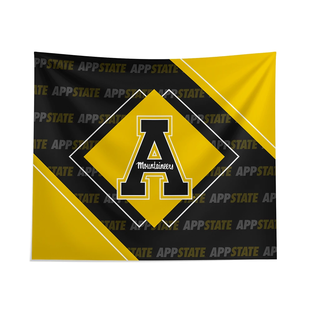 Pegasus Appalachian State Mountaineers 51" x 60" Diamond Boxed Wall Tapestry