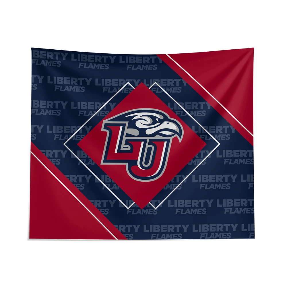 Pegasus Liberty Flames 51" x 60" Diamond Boxed Wall Tapestry