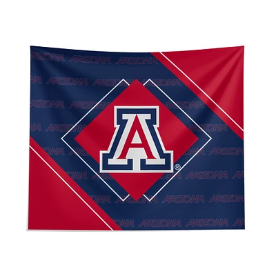 Pegasus Arizona Wildcats 51" x 60" Diamond Boxed Wall Tapestry