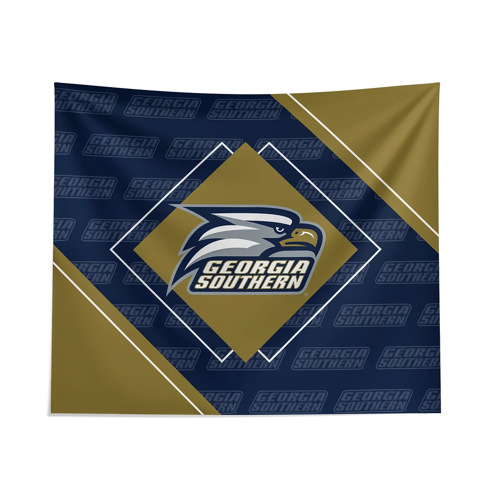 Pegasus Georgia Southern Eagles 51" x 60" Diamond Boxed Wall Tapestry