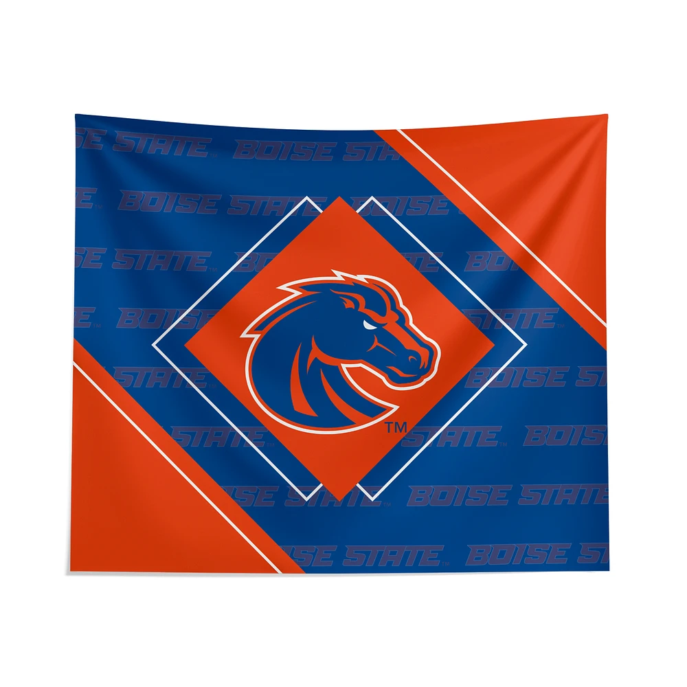 Pegasus Boise State Broncos 51" x 60" Diamond Boxed Wall Tapestry