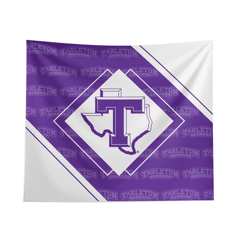 Pegasus Tarleton State Texans 51" x 60" Diamond Boxed Wall Tapestry