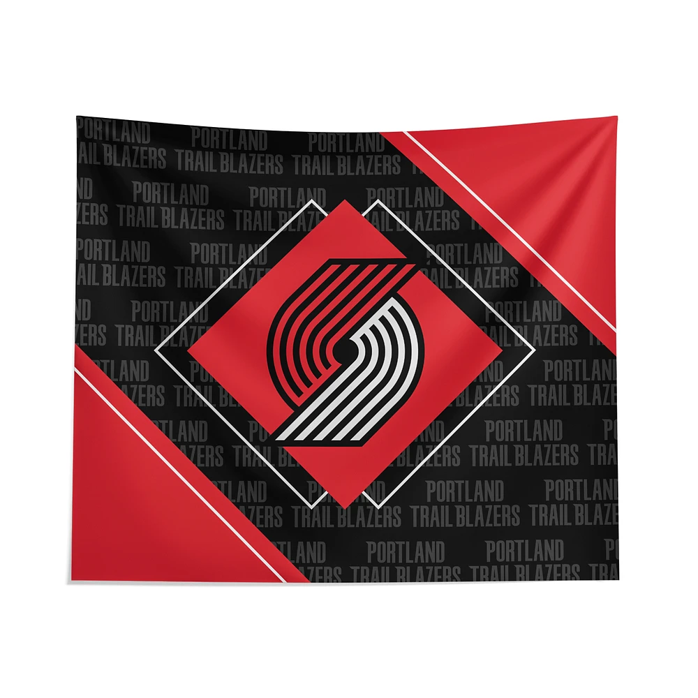 Pegasus Portland Trail Blazers 51" x 60" Diamond Boxed Wall Tapestry