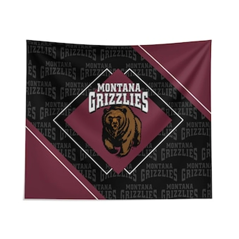 Pegasus Montana Grizzlies 51" x 60" Diamond Boxed Wall Tapestry