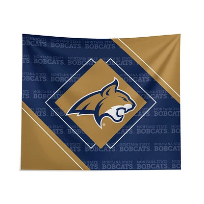 Pegasus Montana State Bobcats 51" x 60" Diamond Boxed Wall Tapestry