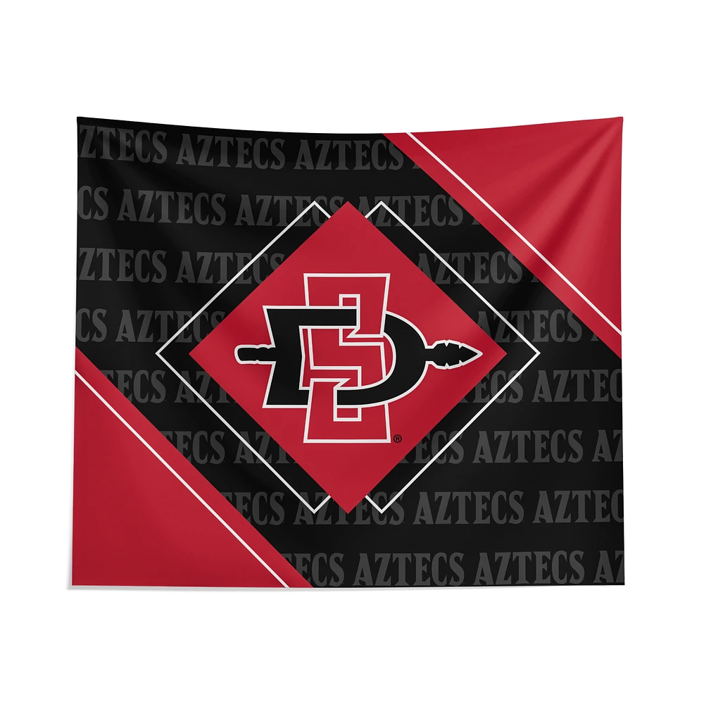 Pegasus San Diego State Aztecs 51" x 60" Diamond Boxed Wall Tapestry