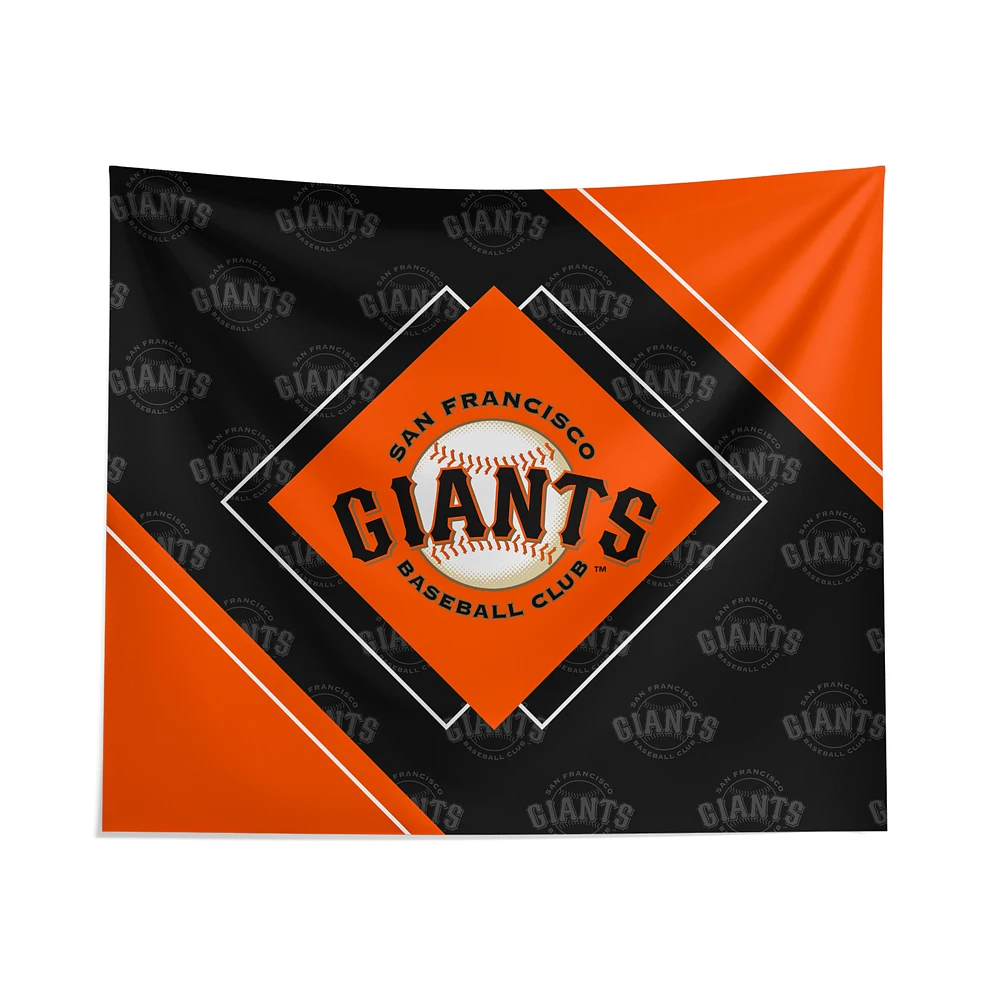 Pegasus San Francisco Giants 51" x 60" Diamond Boxed Wall Tapestry