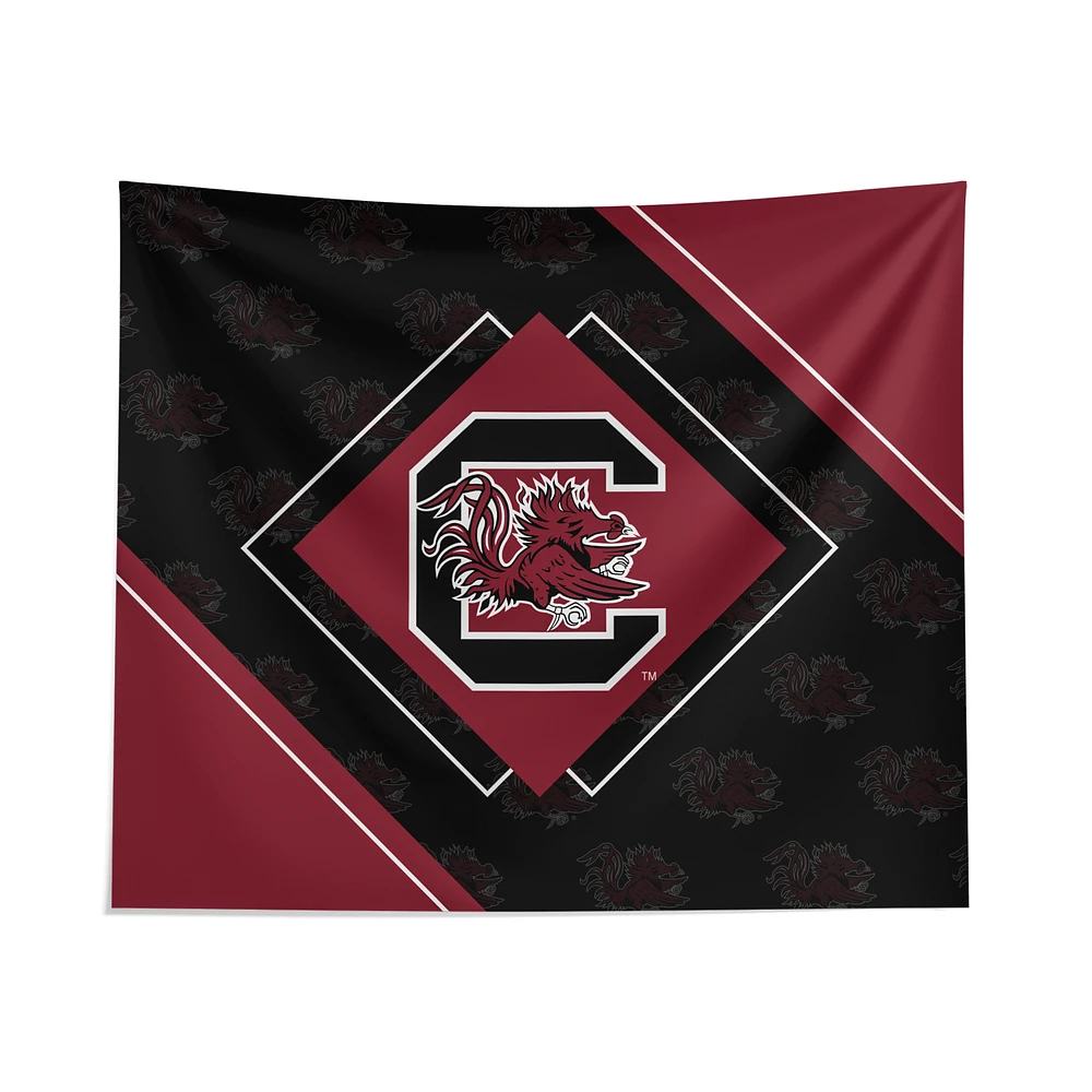 Pegasus South Carolina Gamecocks 51" x 60" Diamond Boxed Wall Tapestry