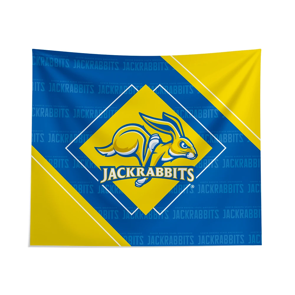 Pegasus South Dakota State Jackrabbits 51" x 60" Diamond Boxed Wall Tapestry
