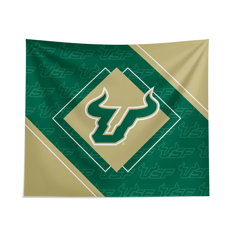 Pegasus South Florida Bulls 51" x 60" Diamond Boxed Wall Tapestry