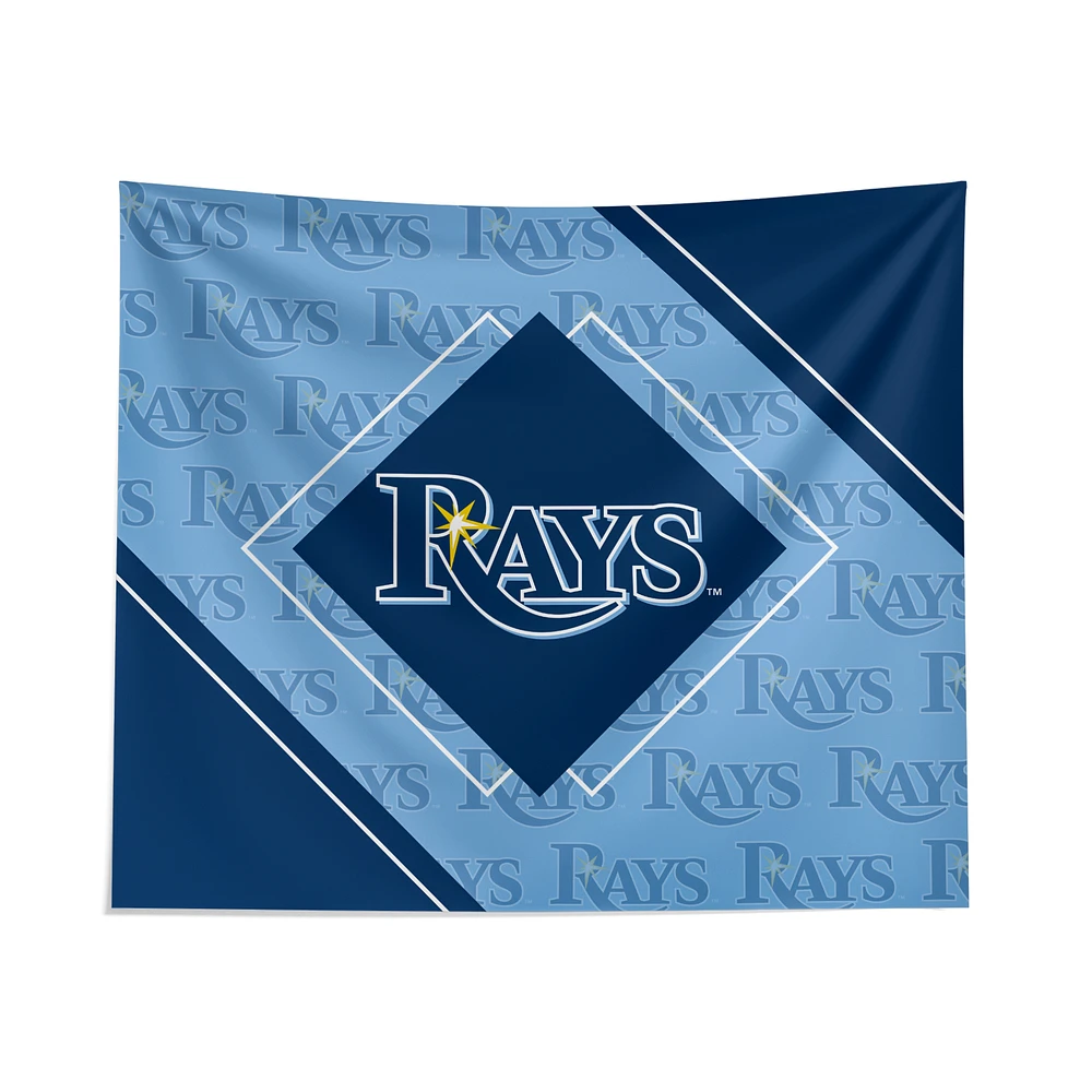 Pegasus Tampa Bay Rays 51" x 60" Diamond Boxed Wall Tapestry
