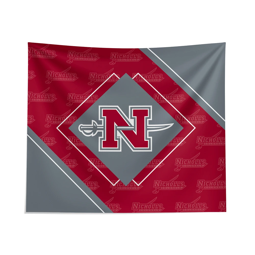 Pegasus Nicholls State Colonels 51" x 60" Diamond Boxed Wall Tapestry