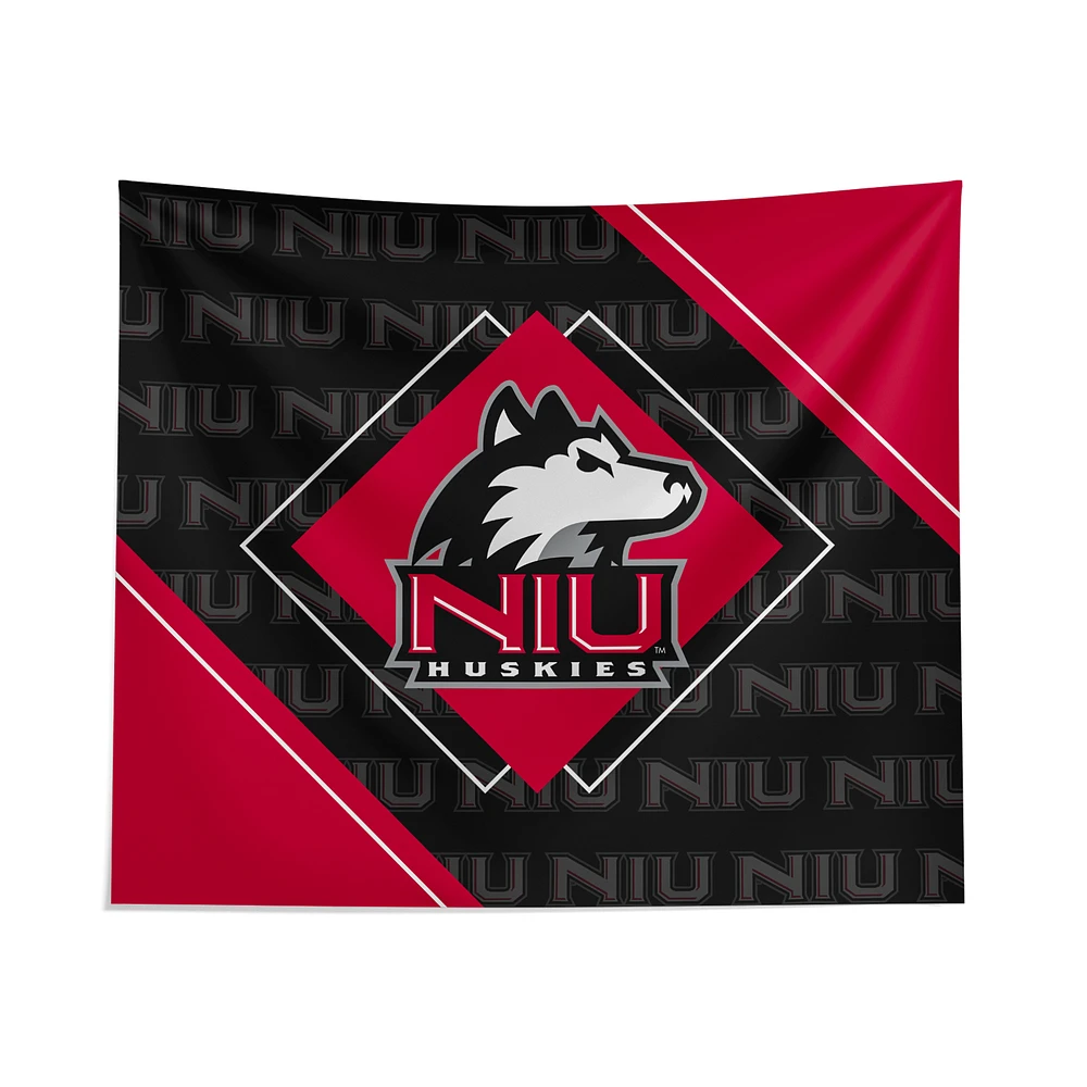 Pegasus Northern Illinois Huskies 51" x 60" Diamond Boxed Wall Tapestry