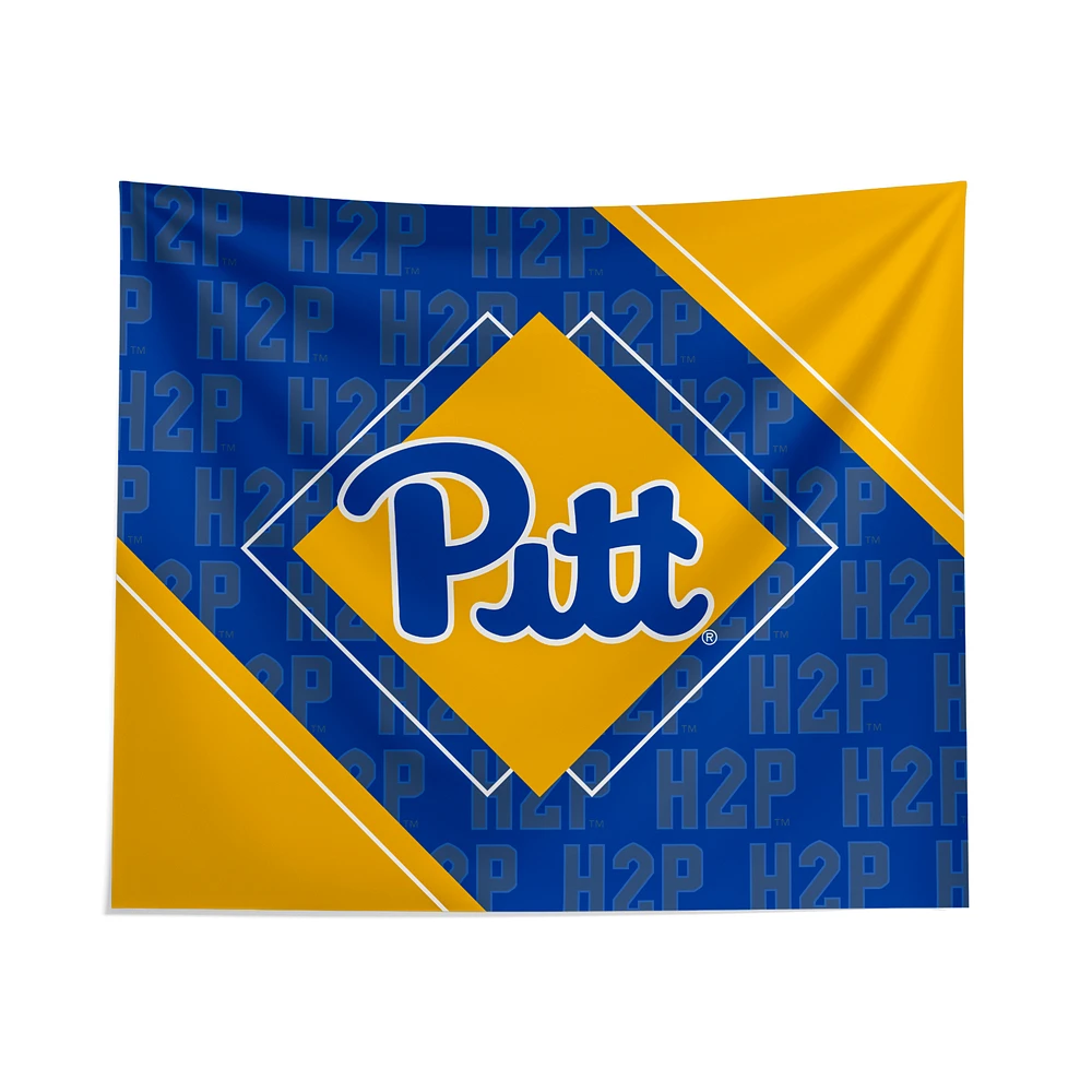 Pegasus Pitt Panthers 51" x 60" Diamond Boxed Wall Tapestry