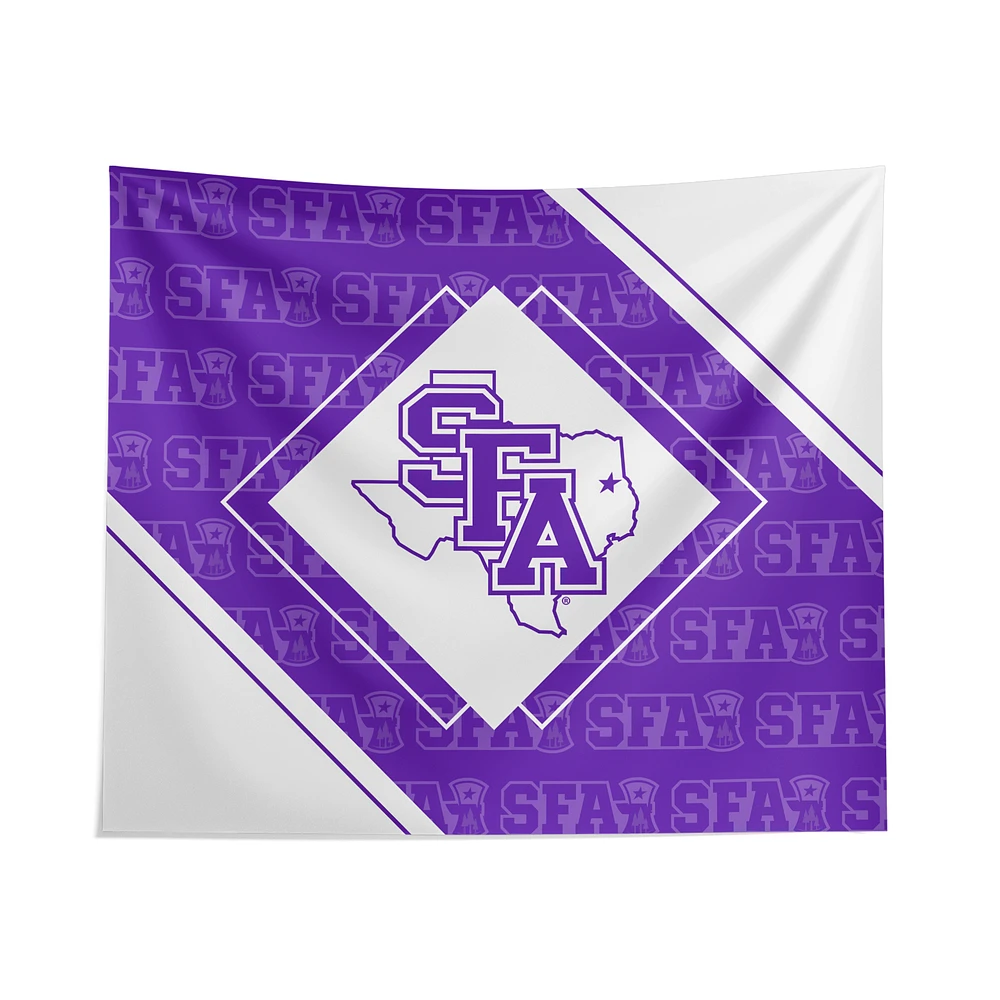 Pegasus Stephen F Austin Lumberjacks 51" x 60" Diamond Boxed Wall Tapestry
