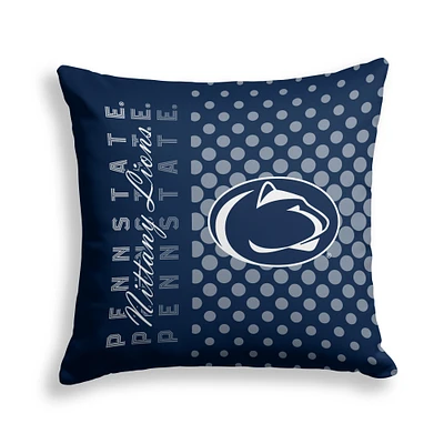 Pegasus Penn State Nittany Lions 18" x 18" Script Dot Fade Personalized Decor Pillow