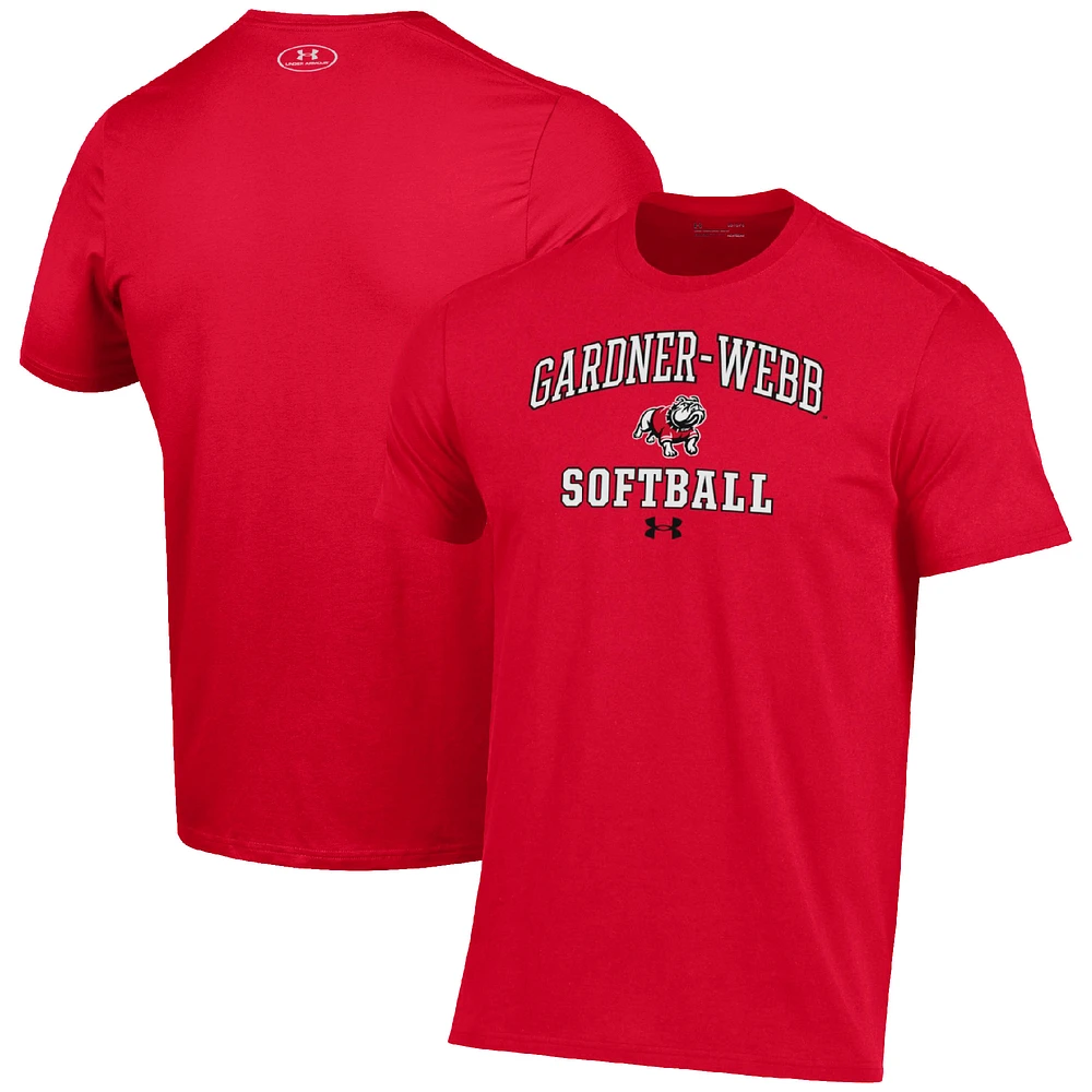 Men's Under Armour Gardner-Webb Bulldogs Arch Softball Performance T-Shirt