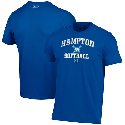 Men's Under Armour Royal Hampton Pirates Arch Softball Performance T-Shirt