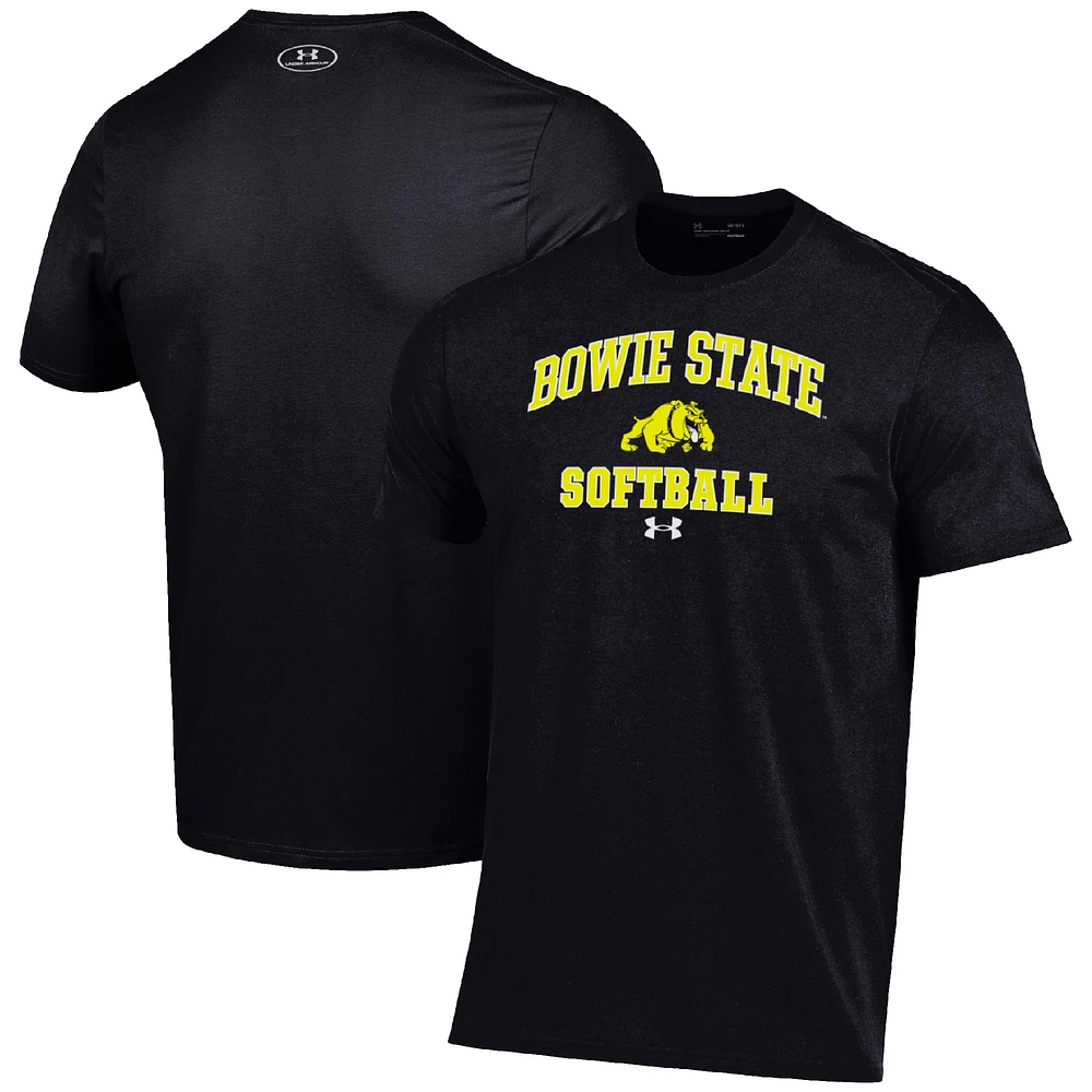 Men's Under Armour Bowie State Bulldogs Arch Softball Performance T-Shirt