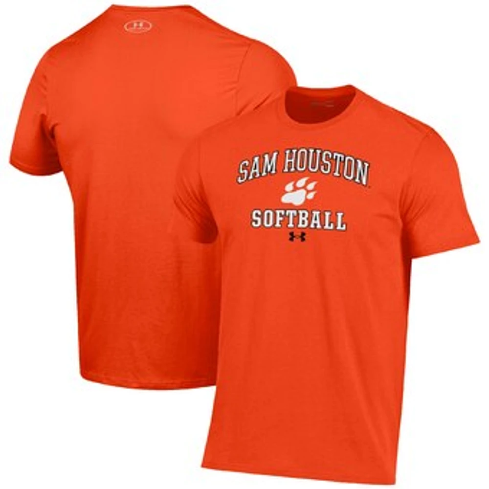 Men's Under Armour Sam Houston State Bearkats Arch Softball Performance T-Shirt