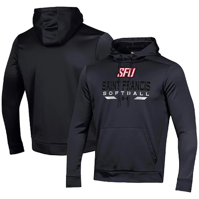 Men's Under Armour Saint Francis Red Flash Softball Pullover Hoodie