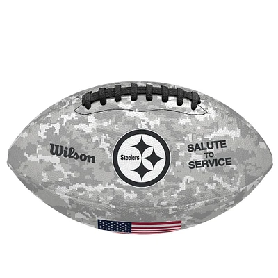 Pittsburgh Steelers 2024 Salute to Service Wilson Pro Football