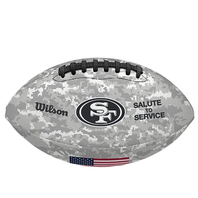 San Francisco 49ers 2024 Salute to Service Wilson Pro Football