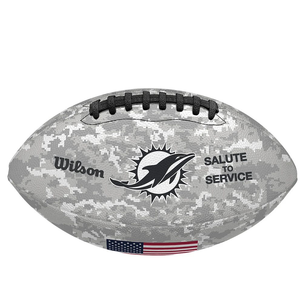 Miami Dolphins 2024 Salute to Service Wilson Pro Football