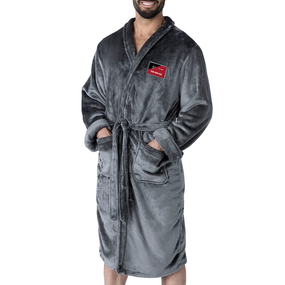 Unisex The Northwest Group Gray Atlanta Falcons Snipe Personalized Robe