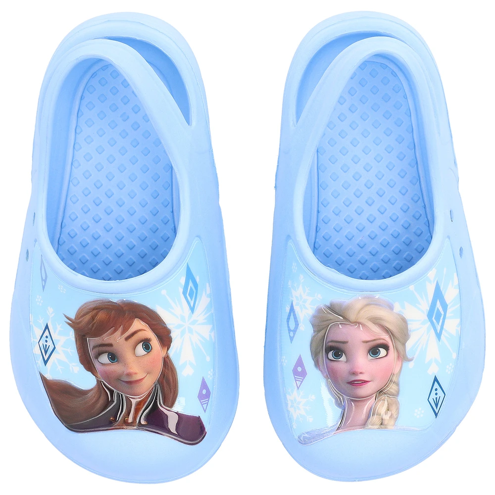 Toddler Josmo Light Blue Frozen Clog Slip-On Shoes