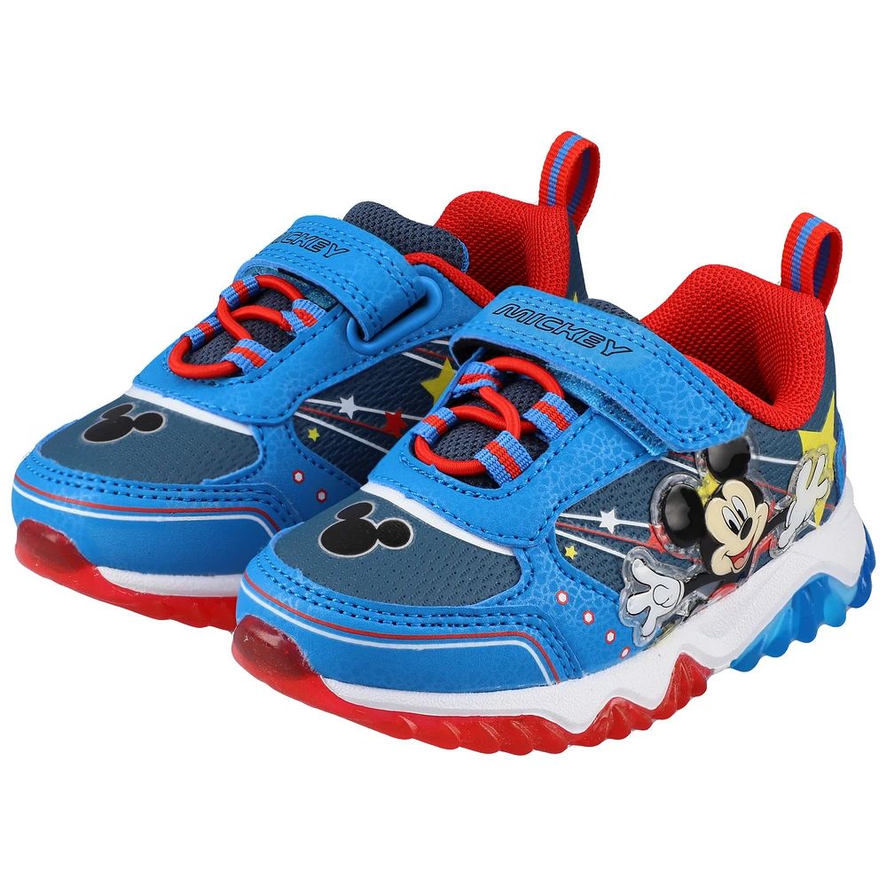 Toddler Josmo Mickey Mouse Lighted Sneakers
