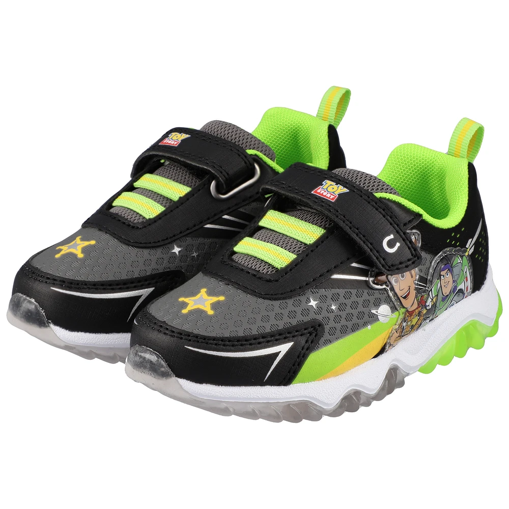 Toddler Josmo Toy Story Woody & Buzz Lightyear Lighted Sneakers