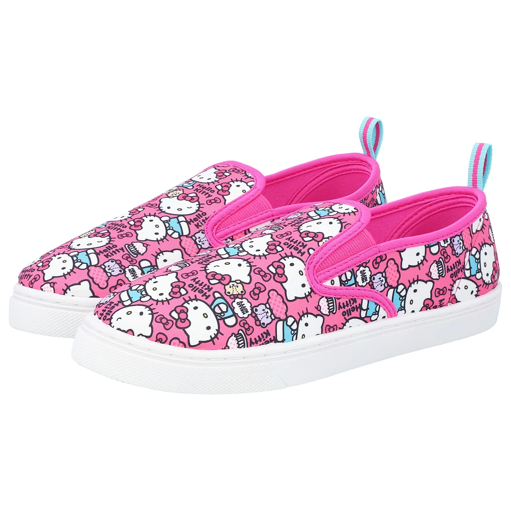 Women's Josmo Pink Hello Kitty & Friends Slip-On Sneakers
