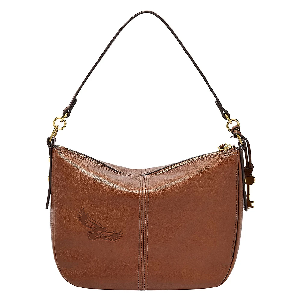 Fossil Brown Saint Joseph's Hawks Jolie Crossbody Bag