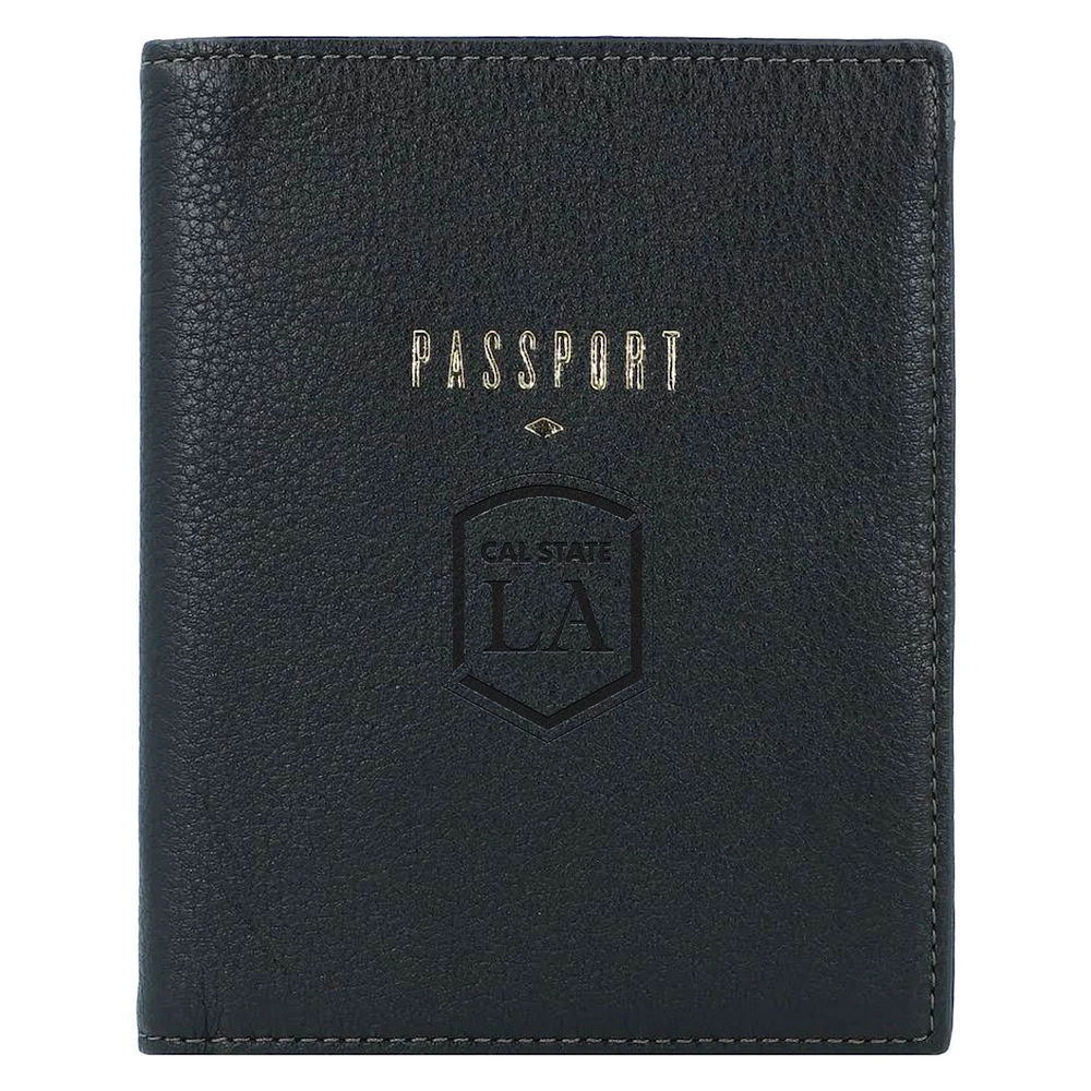 Fossil Cal State L.A. Golden Eagles Travel RFID Passport Case