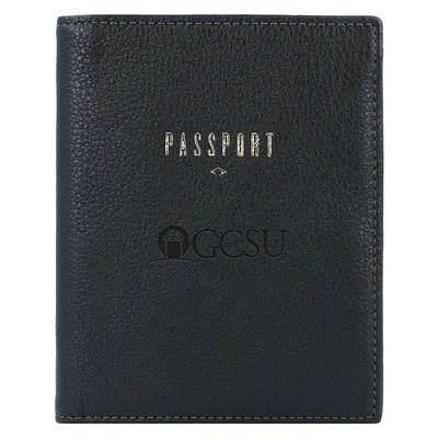 Fossil Black Georgia College Bobcats Travel RFID Passport Case