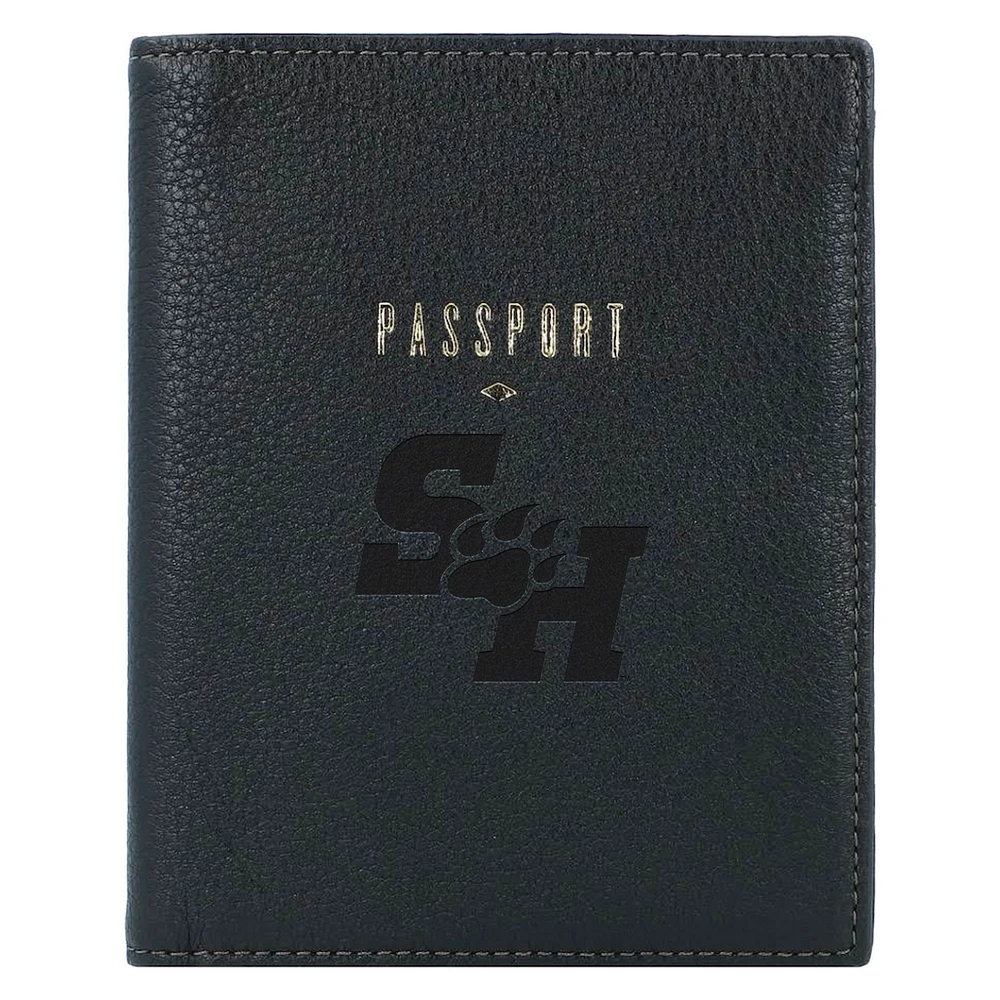 Fossil Sam Houston State Bearkats Travel RFID Passport Case