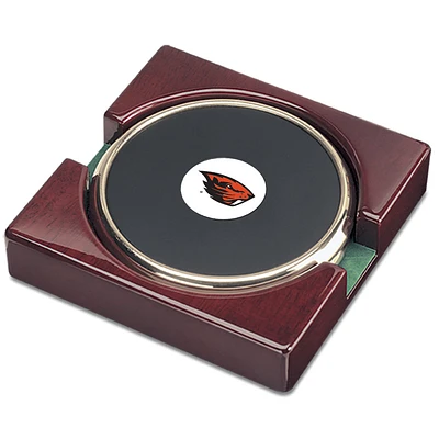 Gold Oregon State Beavers Two-Piece Coaster Set