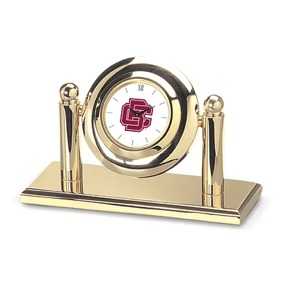 Gold Bethune-Cookman Wildcats Arcade Desk Clock