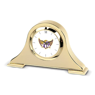 Gold Tennessee Tech Golden Eagles Napoleon Desk Clock