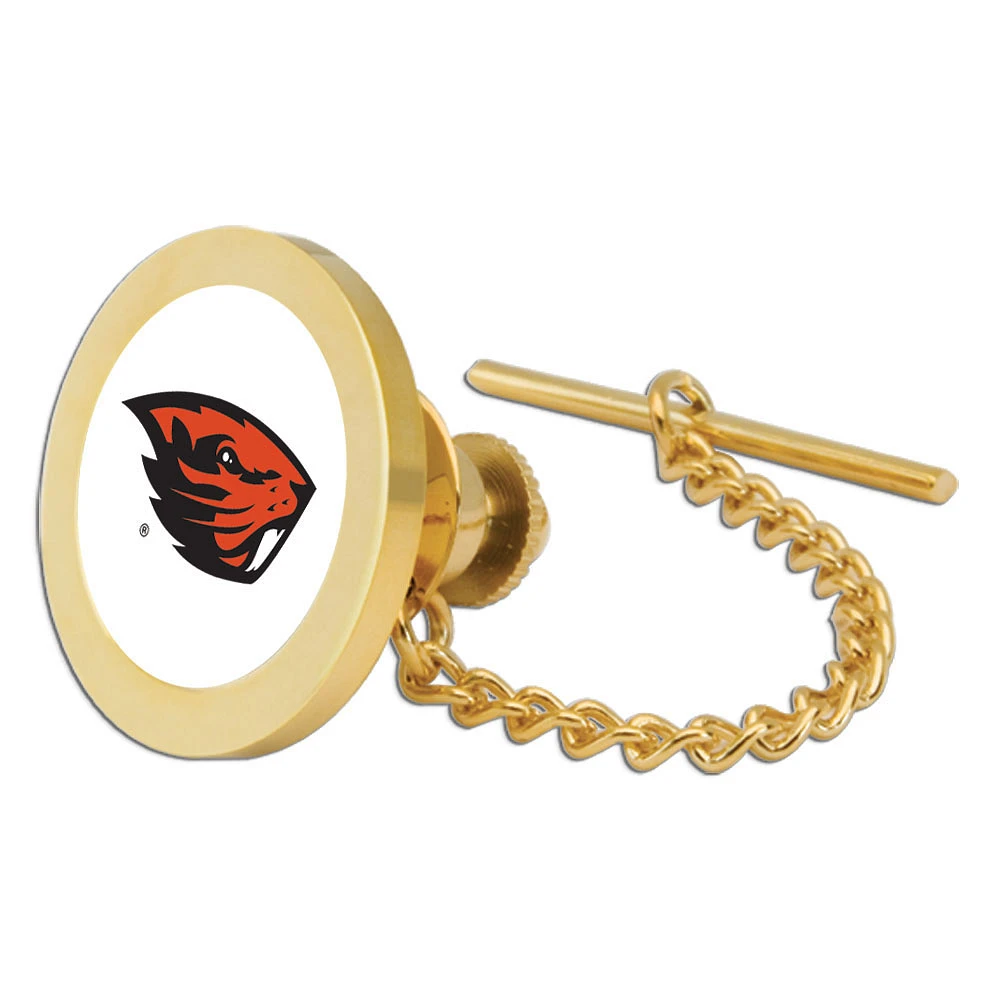 Gold Oregon State Beavers Tie Tack/Lapel Pin