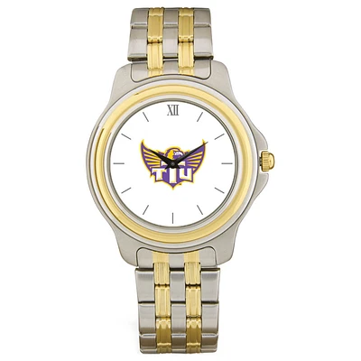 Men's Silver Tennessee Tech Golden Eagles Two-Tone Wristwatch