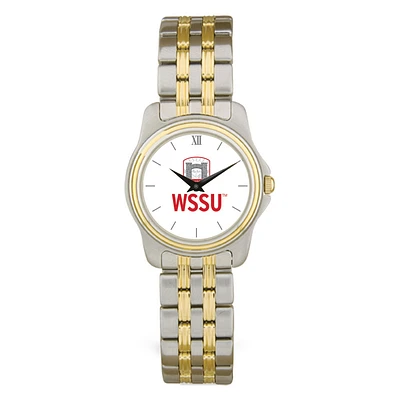Women's Silver Winston-Salem State Rams Two-Tone Wristwatch
