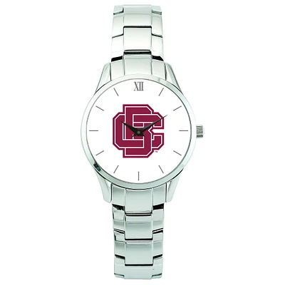 Men's Silver Bethune-Cookman Wildcats Stainless Steel Wristwatch